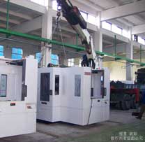 日本臥式加工中心吊裝定位